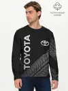 Мужской лонгслив базовый / Toyota