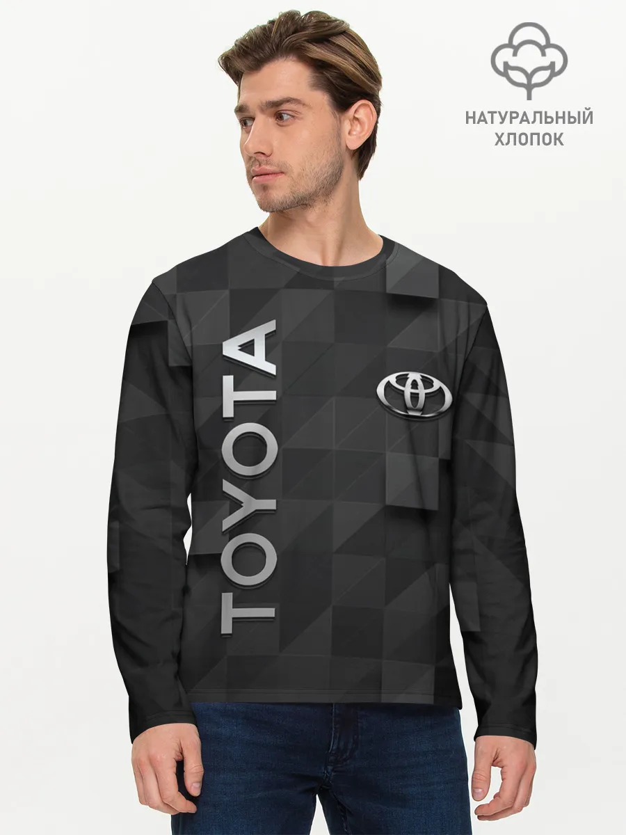 Мужской лонгслив базовый / Toyota