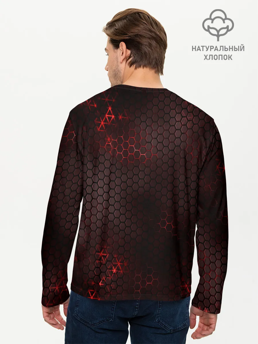 Мужской лонгслив базовый / СТАЛЬНАЯ БРОНЯ