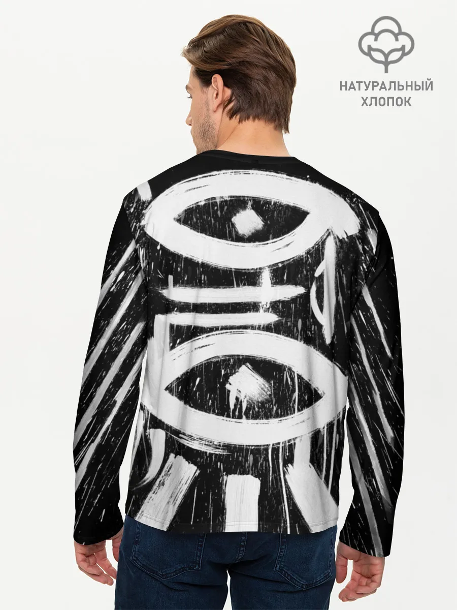 Мужской лонгслив базовый / Новая визуальная культура