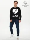 Мужской лонгслив базовый / Alone