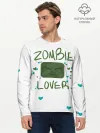 Мужской лонгслив базовый / Zombie Lover