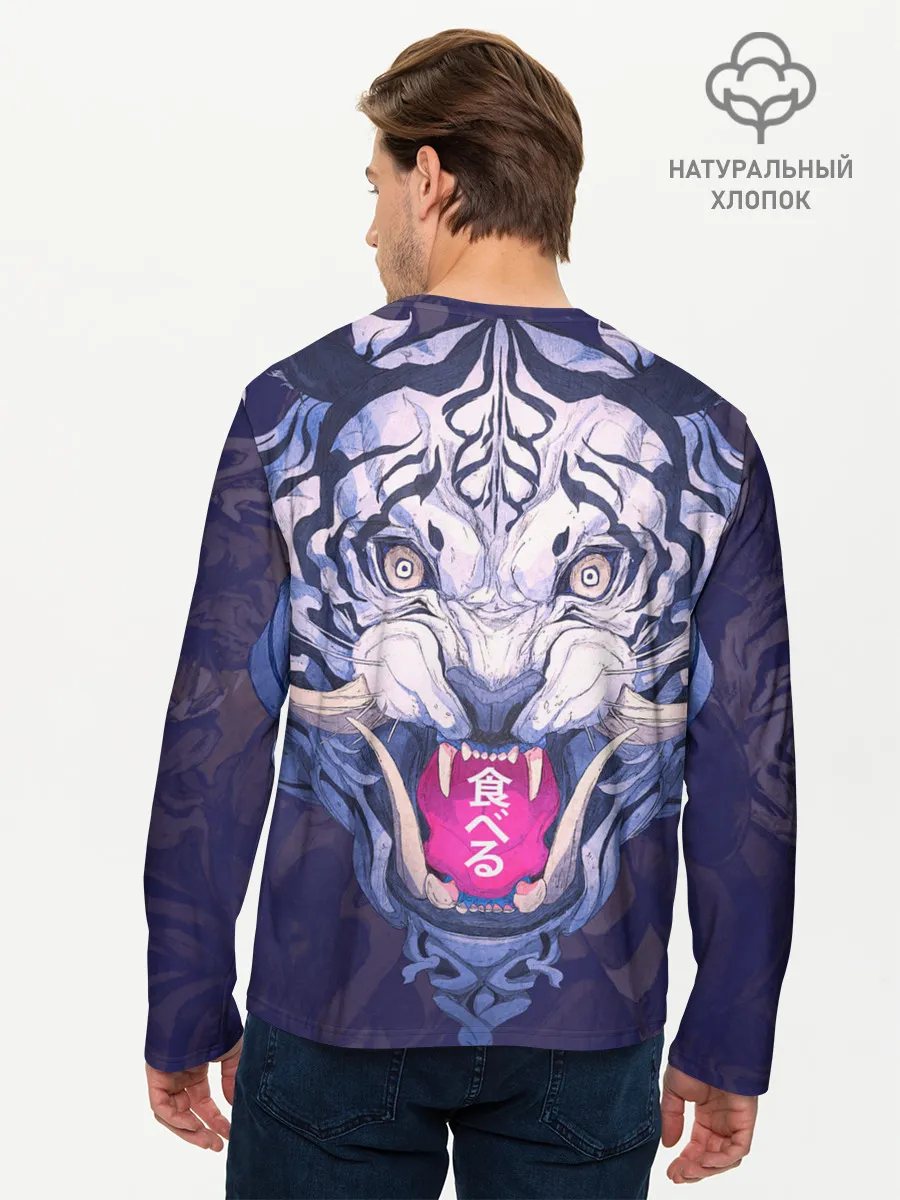 Мужской лонгслив базовый / ТИГР