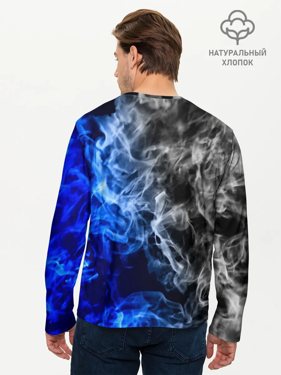 Мужской лонгслив базовый / БИТВА ОГНЕЙ