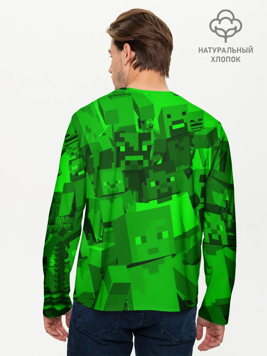 Мужской лонгслив базовый / MINECRAFT GAME