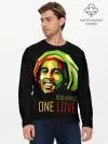 Мужской лонгслив базовый / Боб Марли
