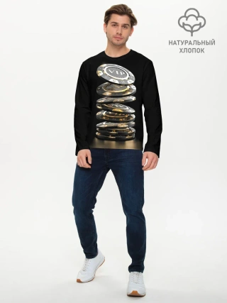 Мужской лонгслив базовый / VIP фишки