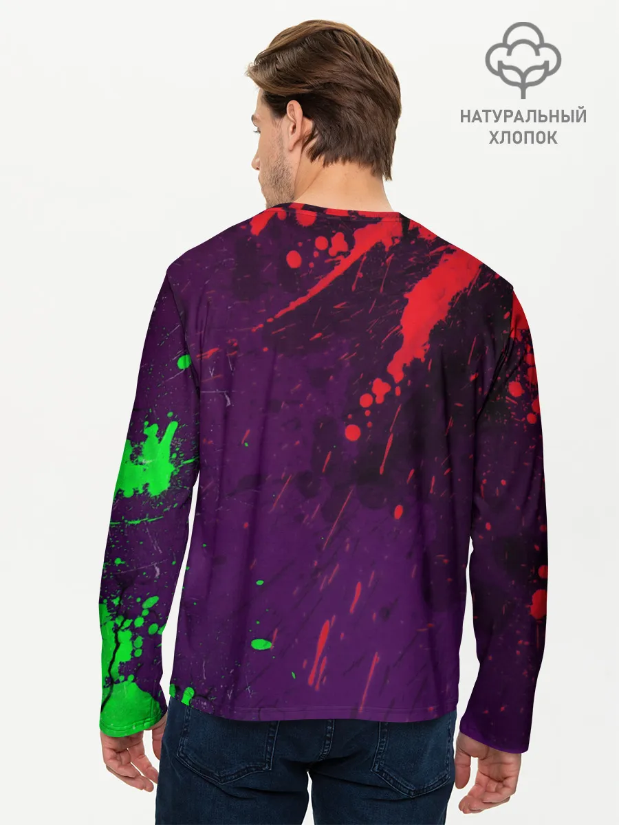 Мужской лонгслив базовый / XXXTENTACION.