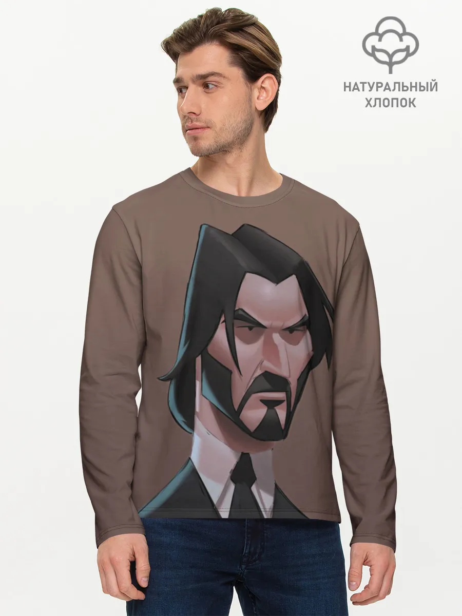 Мужской лонгслив базовый / Фортнайт Уик