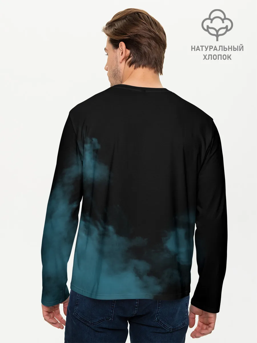 Мужской лонгслив базовый / Dont mess with my dog!