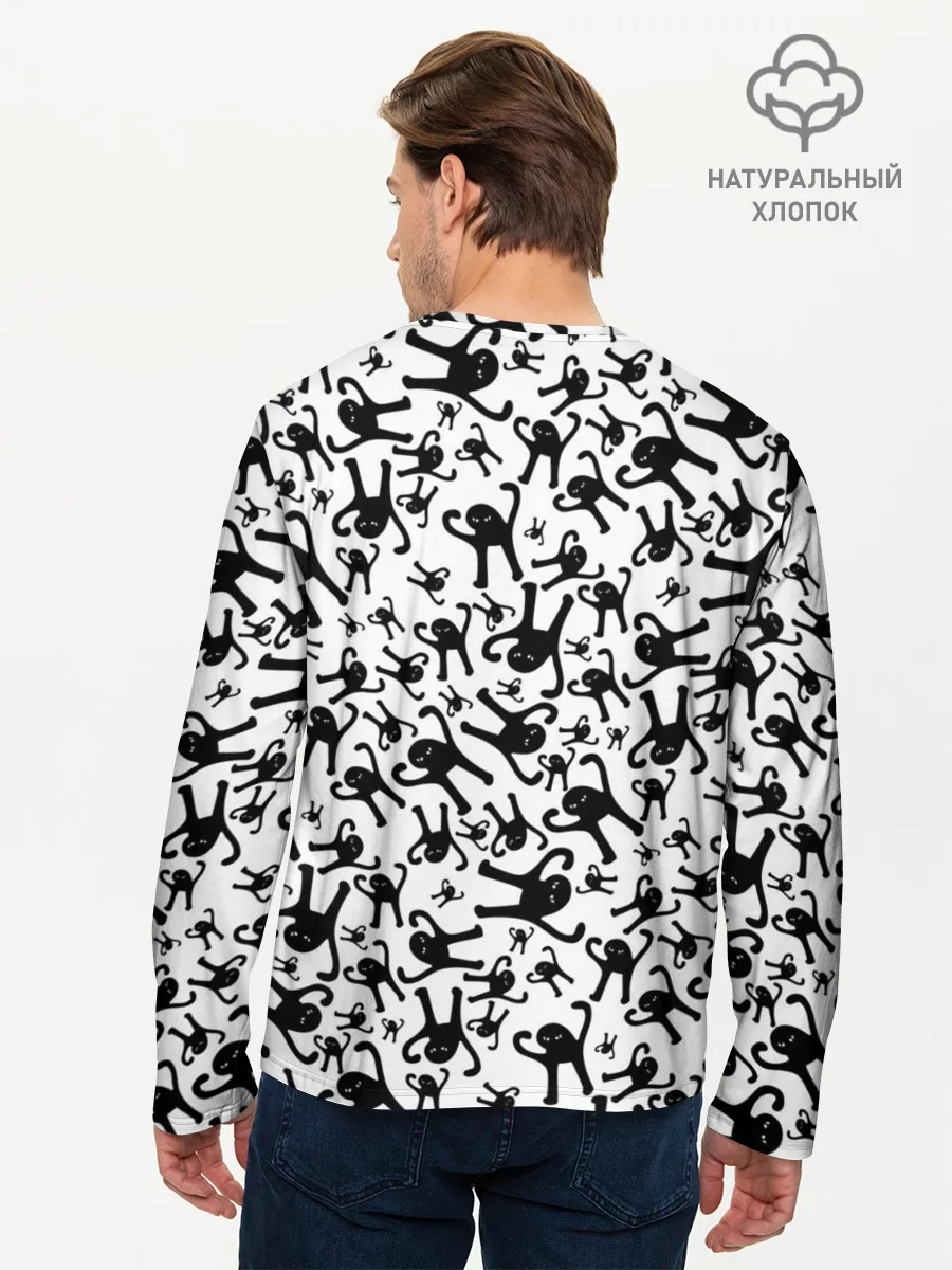 Мужской лонгслив базовый / ЪУЪ СЪУКА