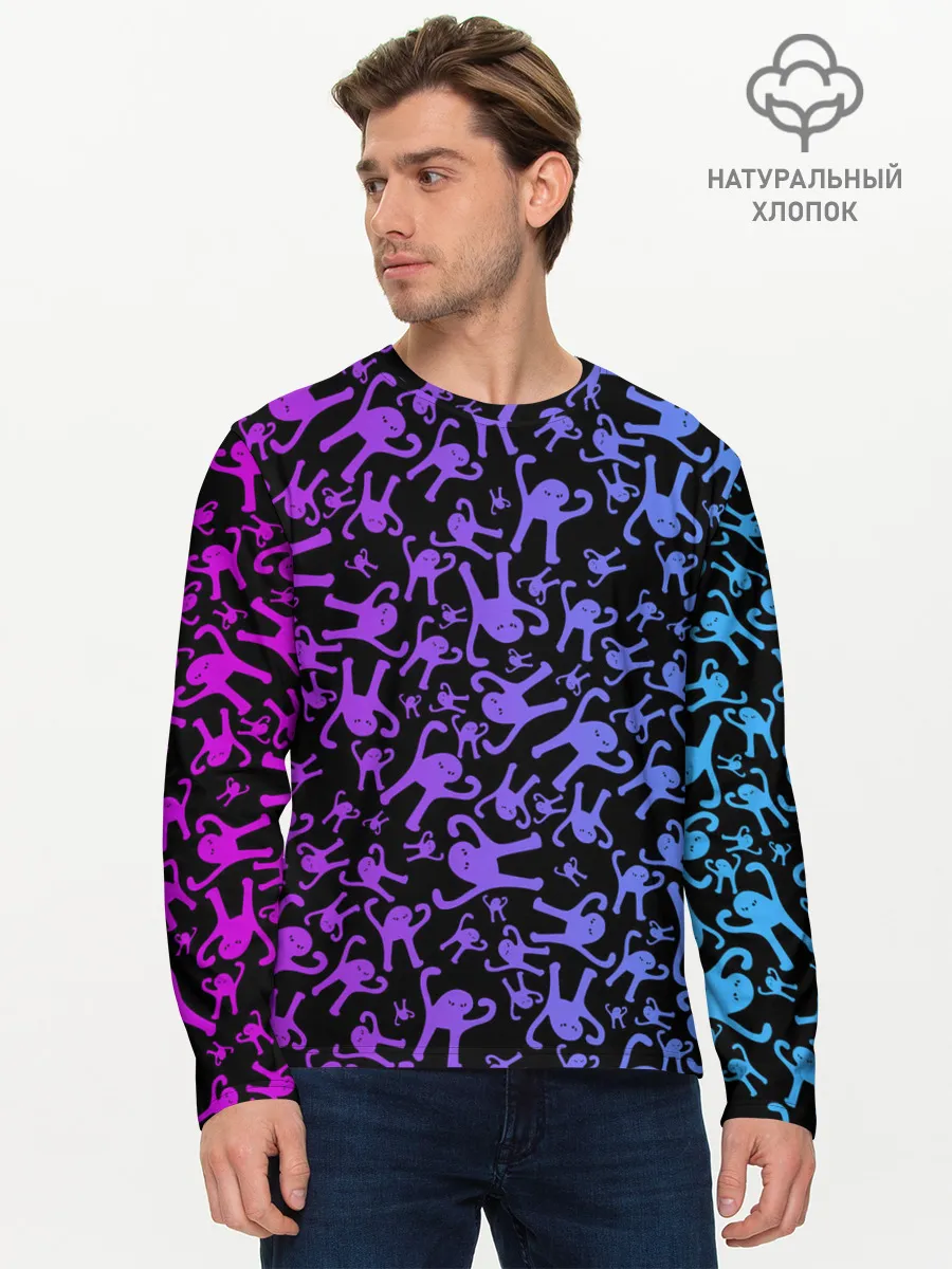 Мужской лонгслив базовый / ЪУЪ СЪУКА