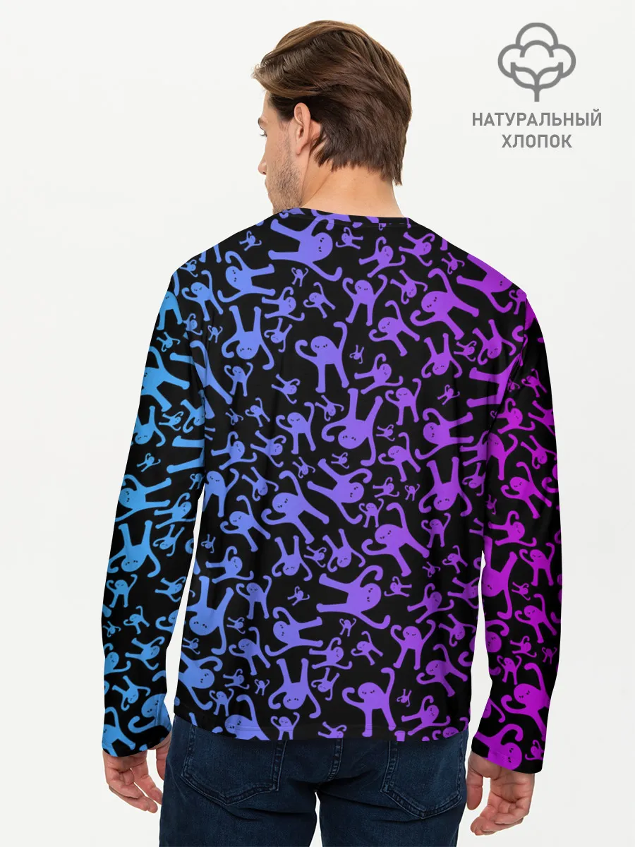 Мужской лонгслив базовый / ЪУЪ СЪУКА