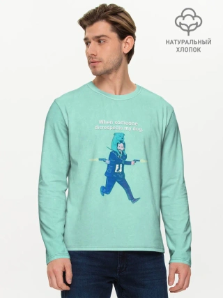 Мужской лонгслив базовый / Джон Уик