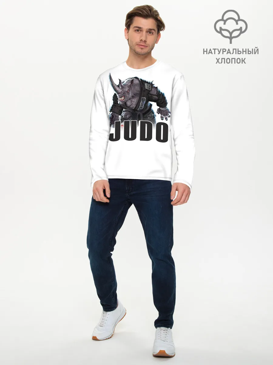 Мужской лонгслив базовый / Judo