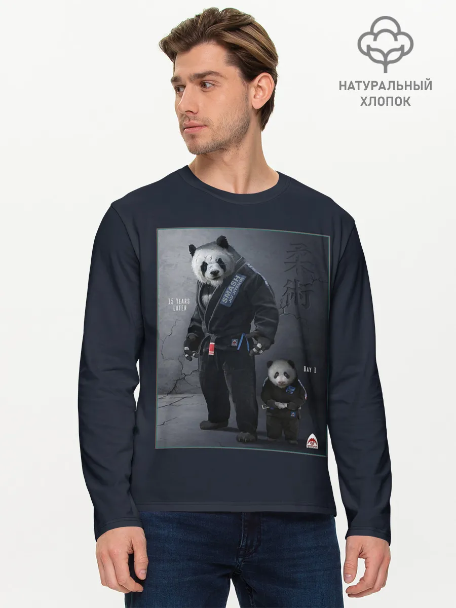 Мужской лонгслив базовый / PANDA