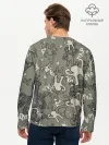 Мужской лонгслив базовый / ЪУЪ КАМУФЛЯЖ.