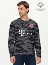 Мужской лонгслив базовый / Bayern away gk 18-19