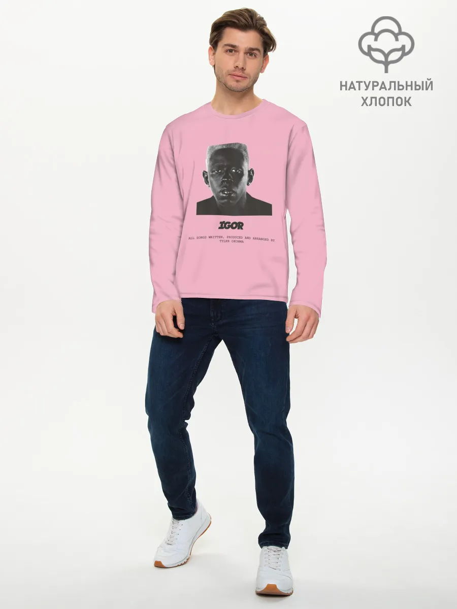 Мужской лонгслив базовый / Tyler, The Creator