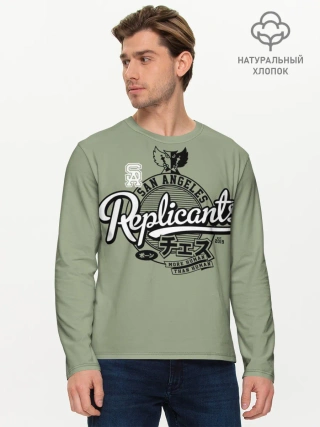 Мужской лонгслив базовый / Бегущий по лезвию