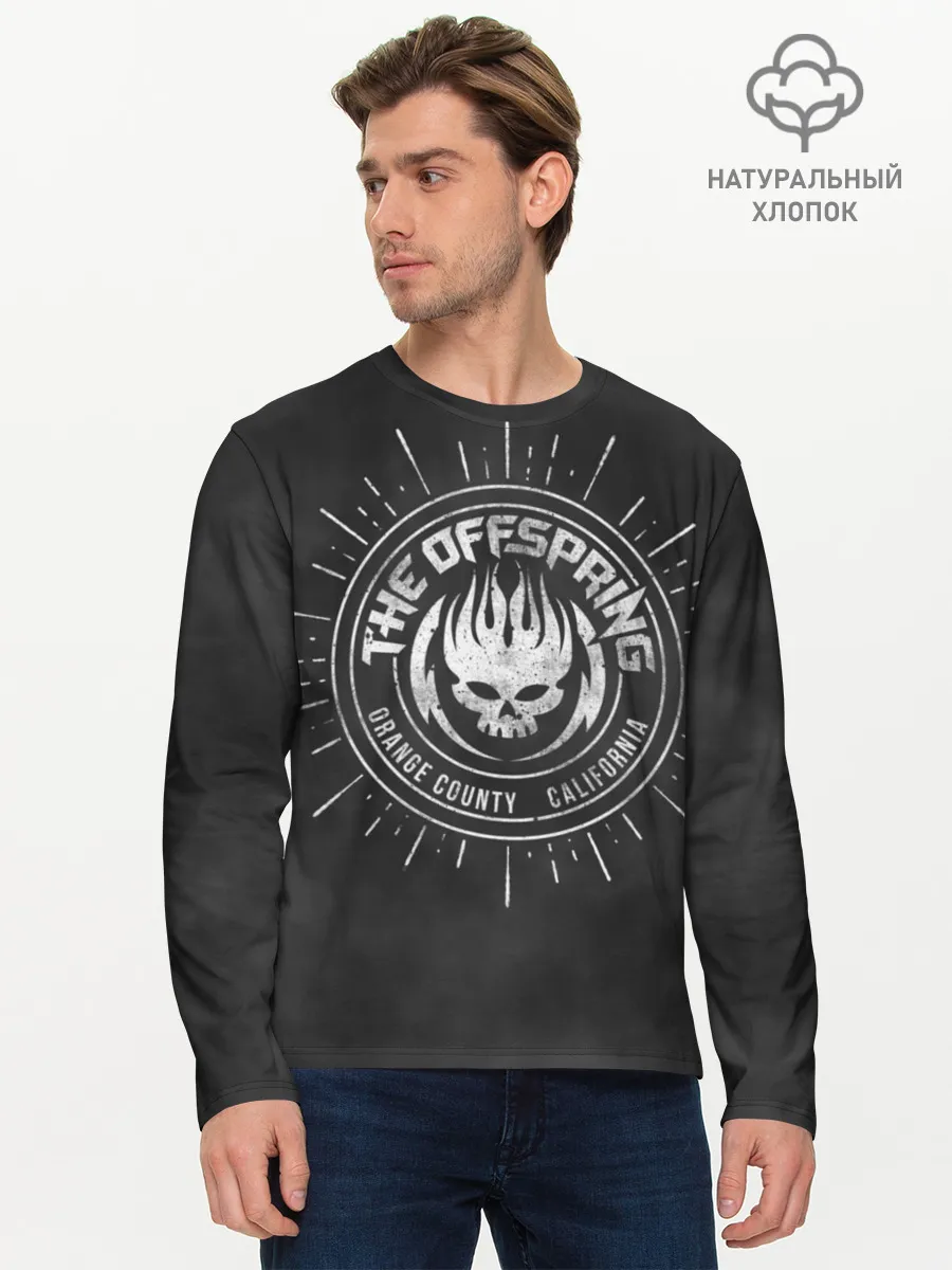 Мужской лонгслив базовый / Offspring