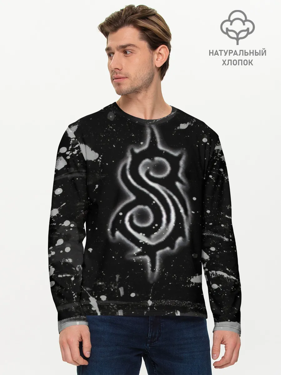 Мужской лонгслив базовый / Slipknot.