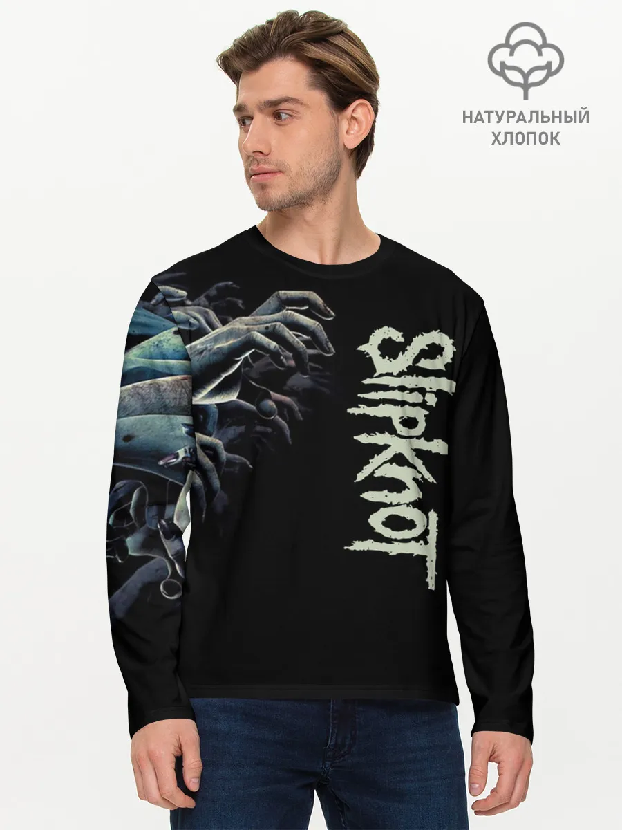 Мужской лонгслив базовый / Slipknot.