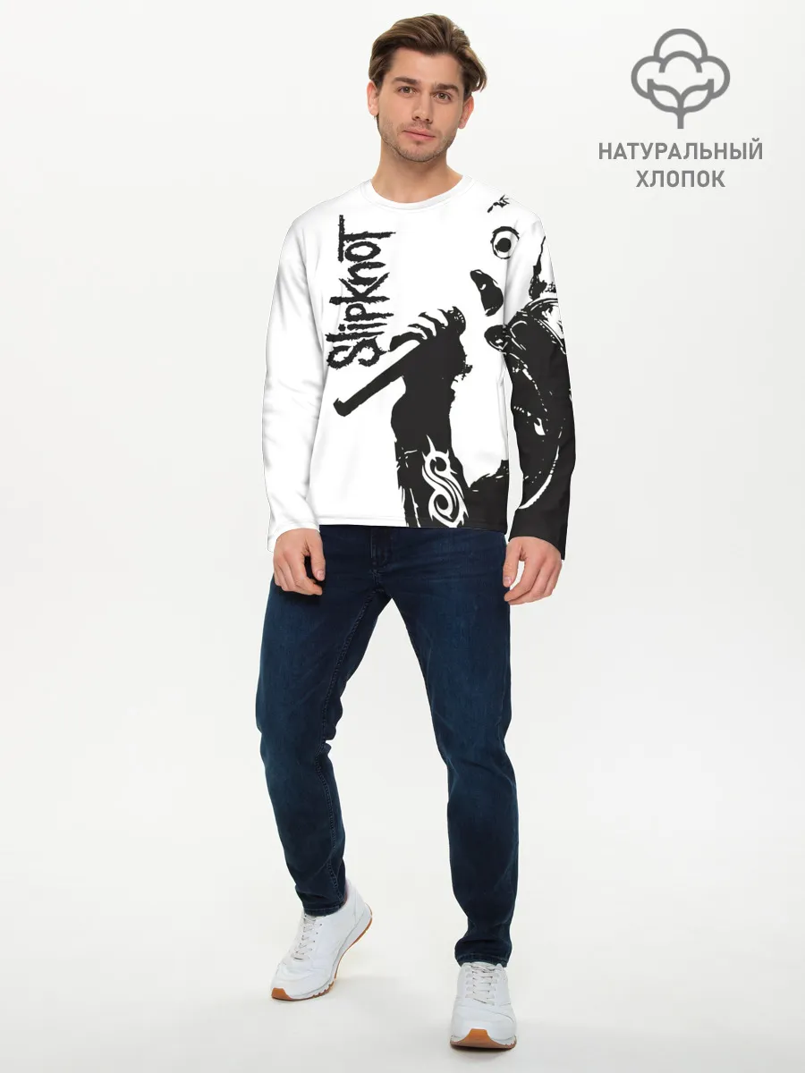 Мужской лонгслив базовый / Slipknot.