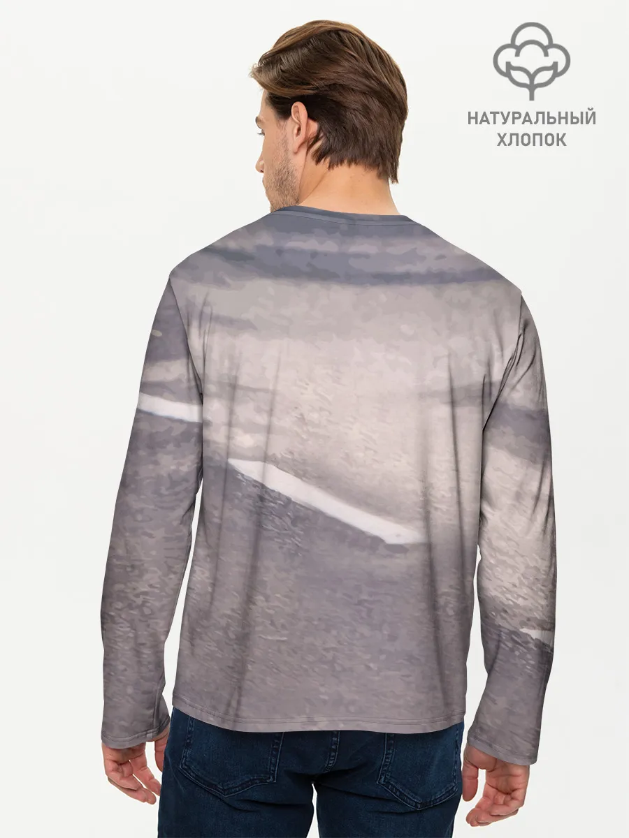 Мужской лонгслив базовый / ЪУЪ СЪУКА