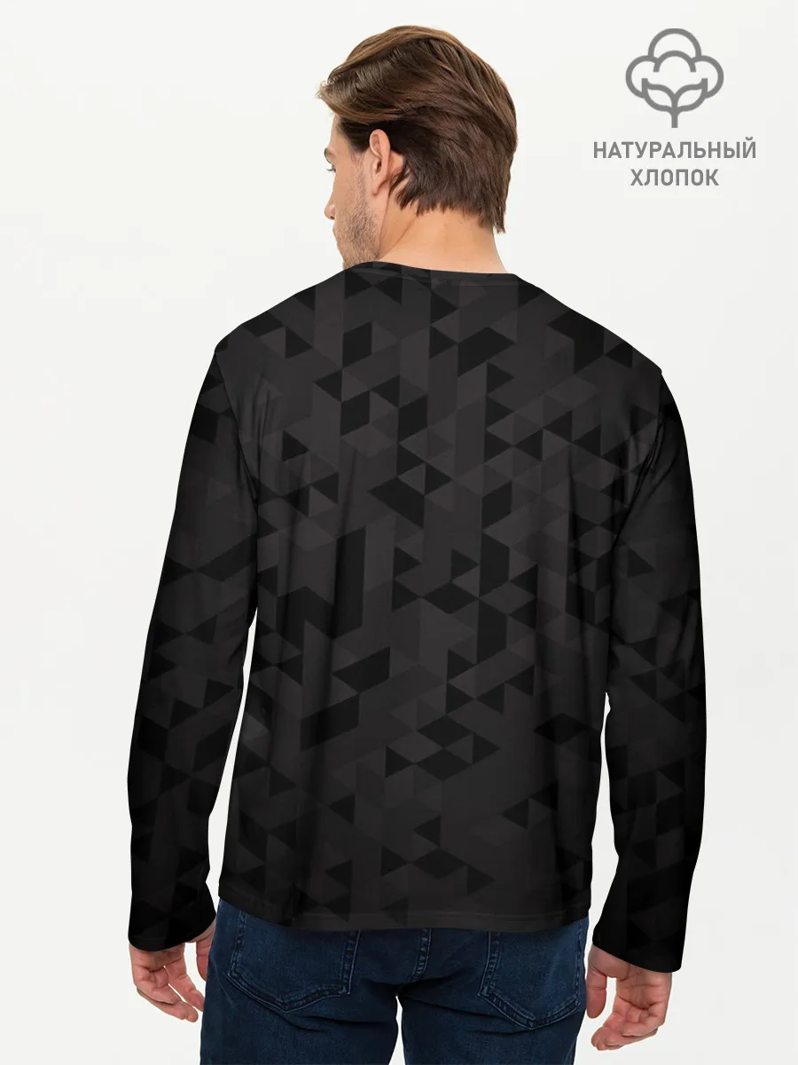 Мужской лонгслив базовый / Mitsubishi