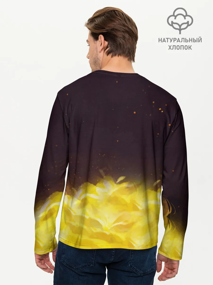 Мужской лонгслив базовый / Фриск и Азриэль - UNDERTALE