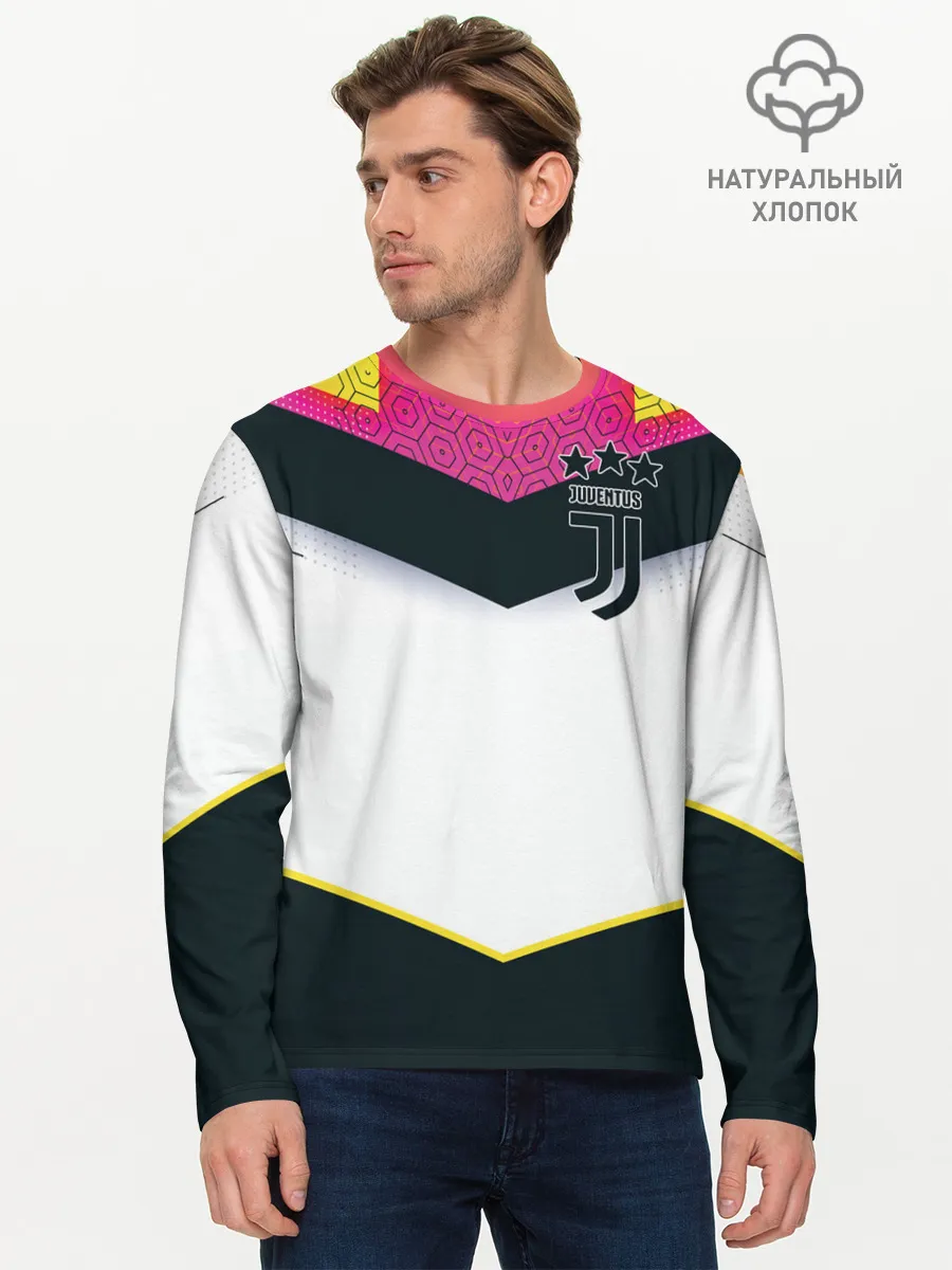 Мужской лонгслив базовый / Juventus