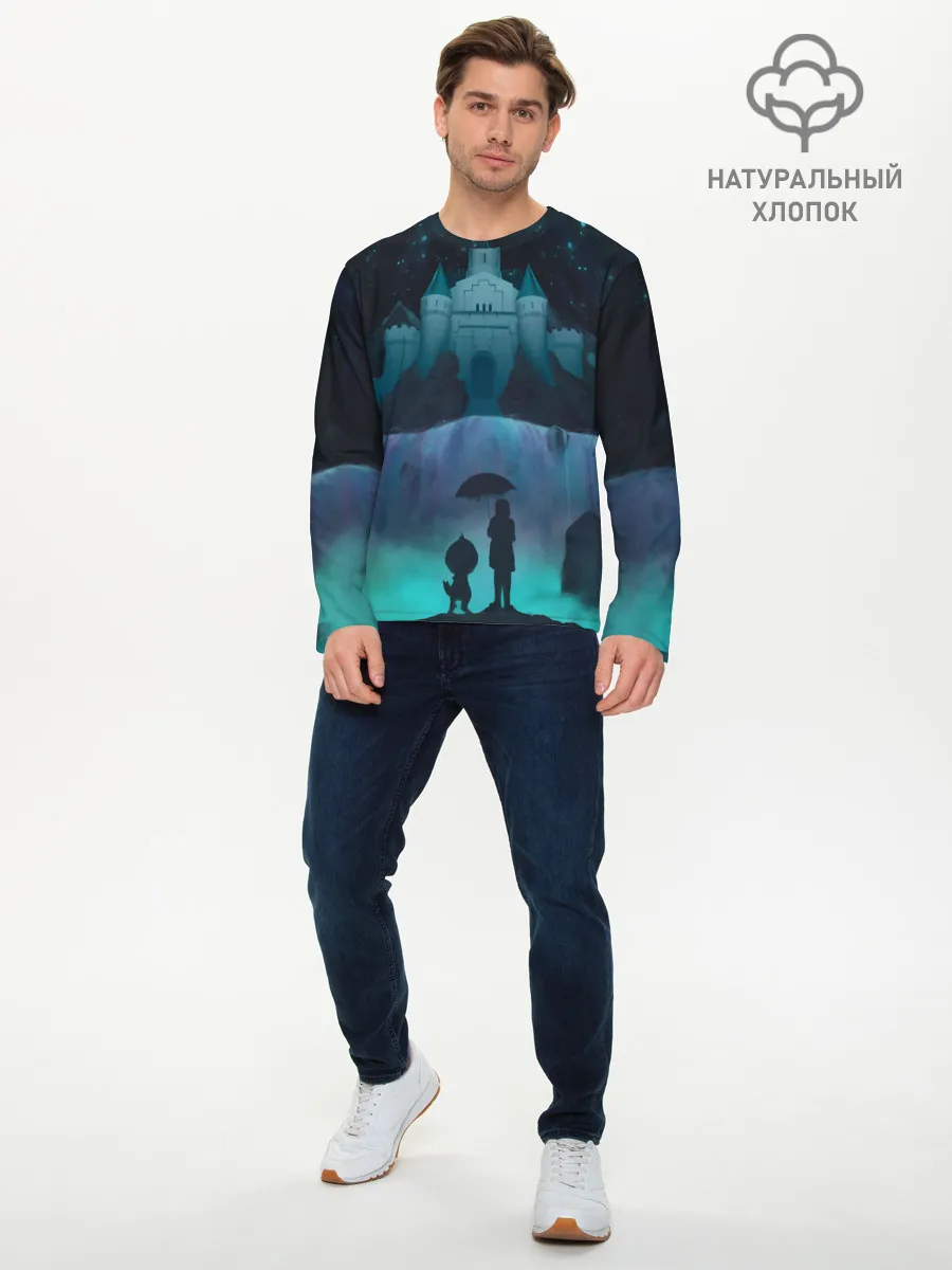 Мужской лонгслив базовый / undertale