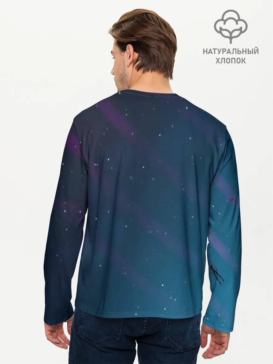 Мужской лонгслив базовый / Fortnite x Marshmello