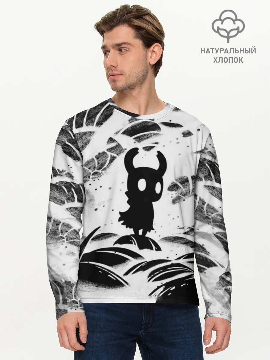 Мужской лонгслив базовый / Hollow Knight
