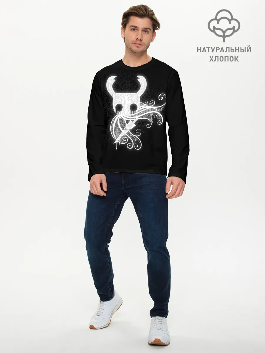 Мужской лонгслив базовый / Hollow Knight..