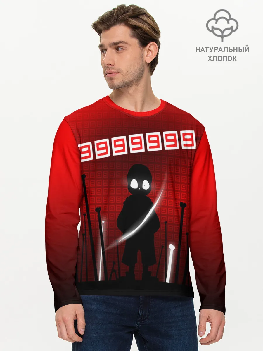 Мужской лонгслив базовый / Undertale.