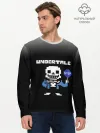 Мужской лонгслив базовый / Undertale STOP.
