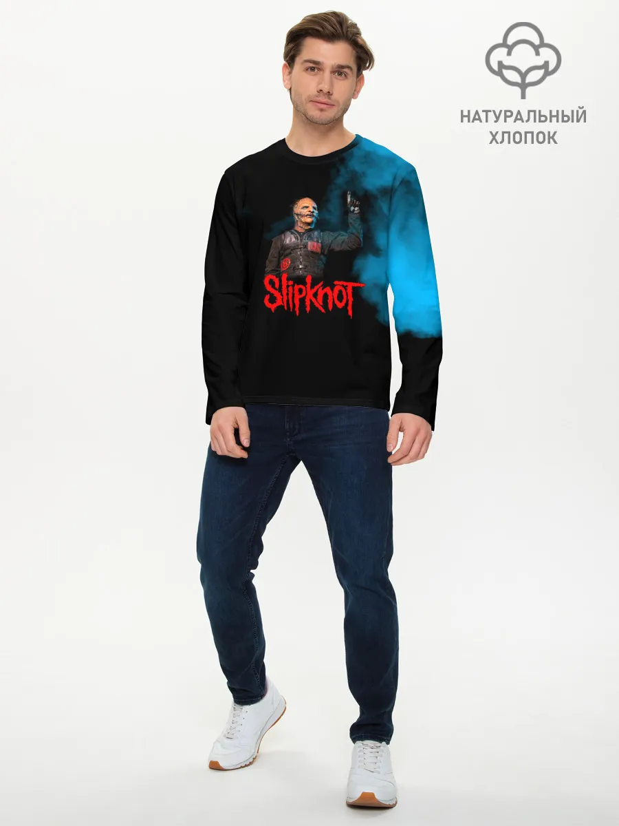 Мужской лонгслив базовый / Slipknot