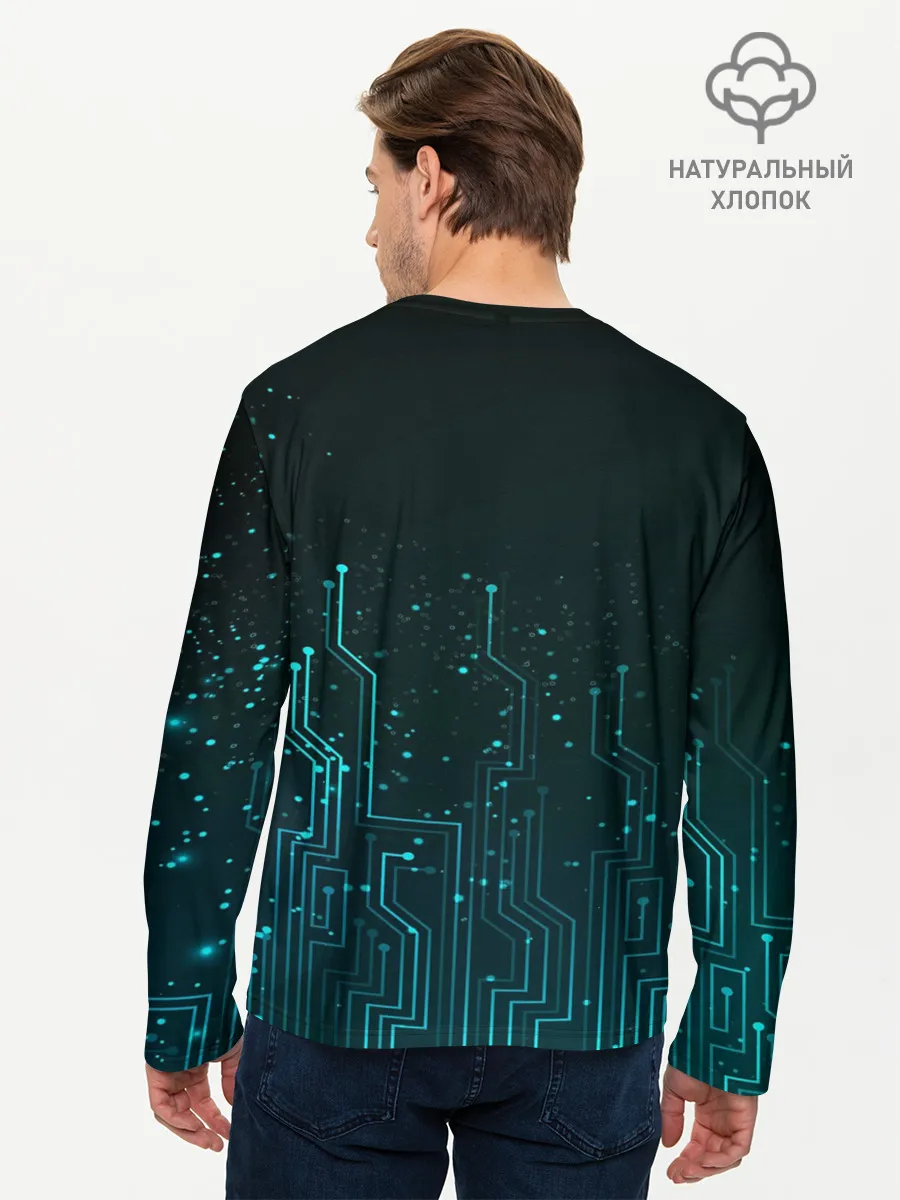 Мужской лонгслив базовый / Detroit: Вecome Human