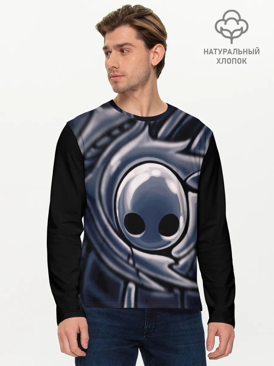 Мужской лонгслив базовый / Hollow Knight.