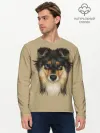 Мужской лонгслив базовый / Sheltie