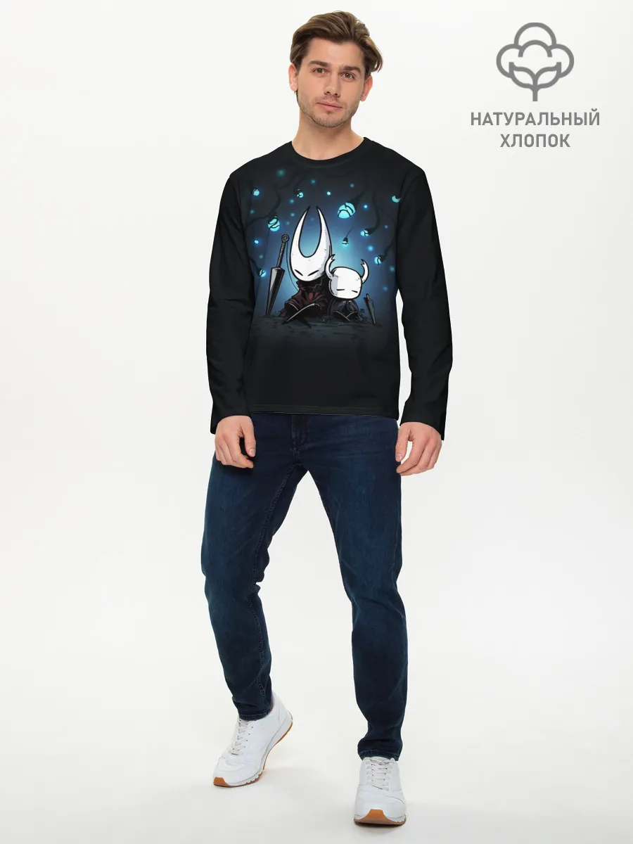 Мужской лонгслив базовый / Hollow Knight