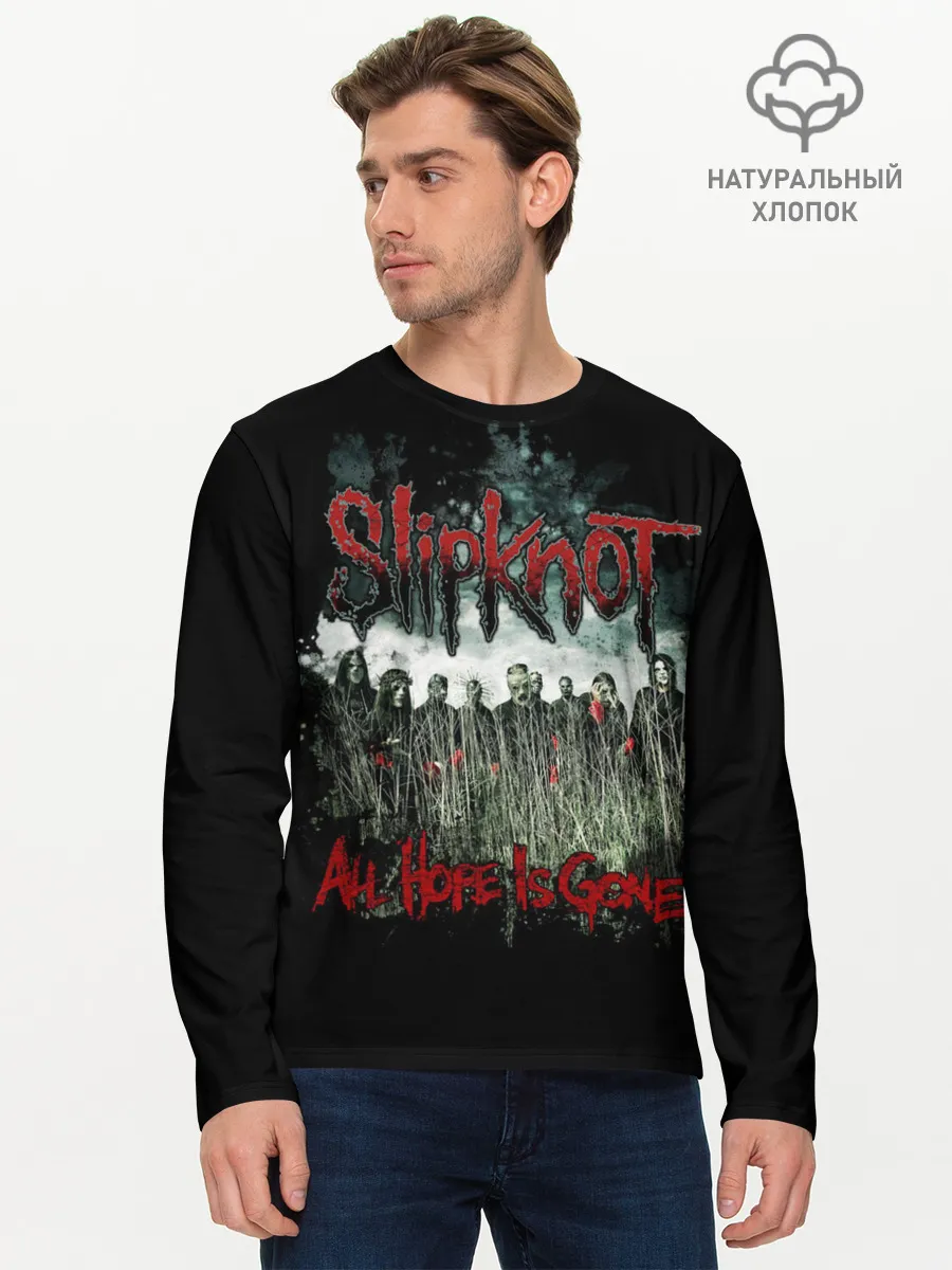 Мужской лонгслив базовый / Slipknot