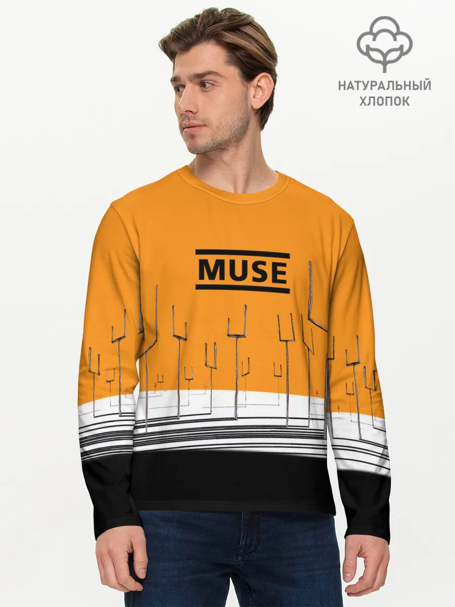 Мужской лонгслив базовый / Muse