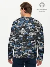 Мужской лонгслив базовый / Именной камуфляж. Стас