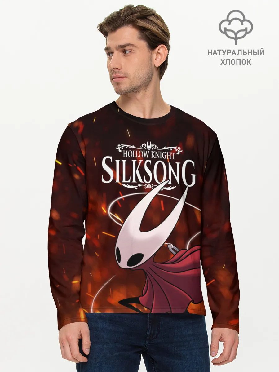 Мужской лонгслив базовый / Hollow Knight: SILKSONG