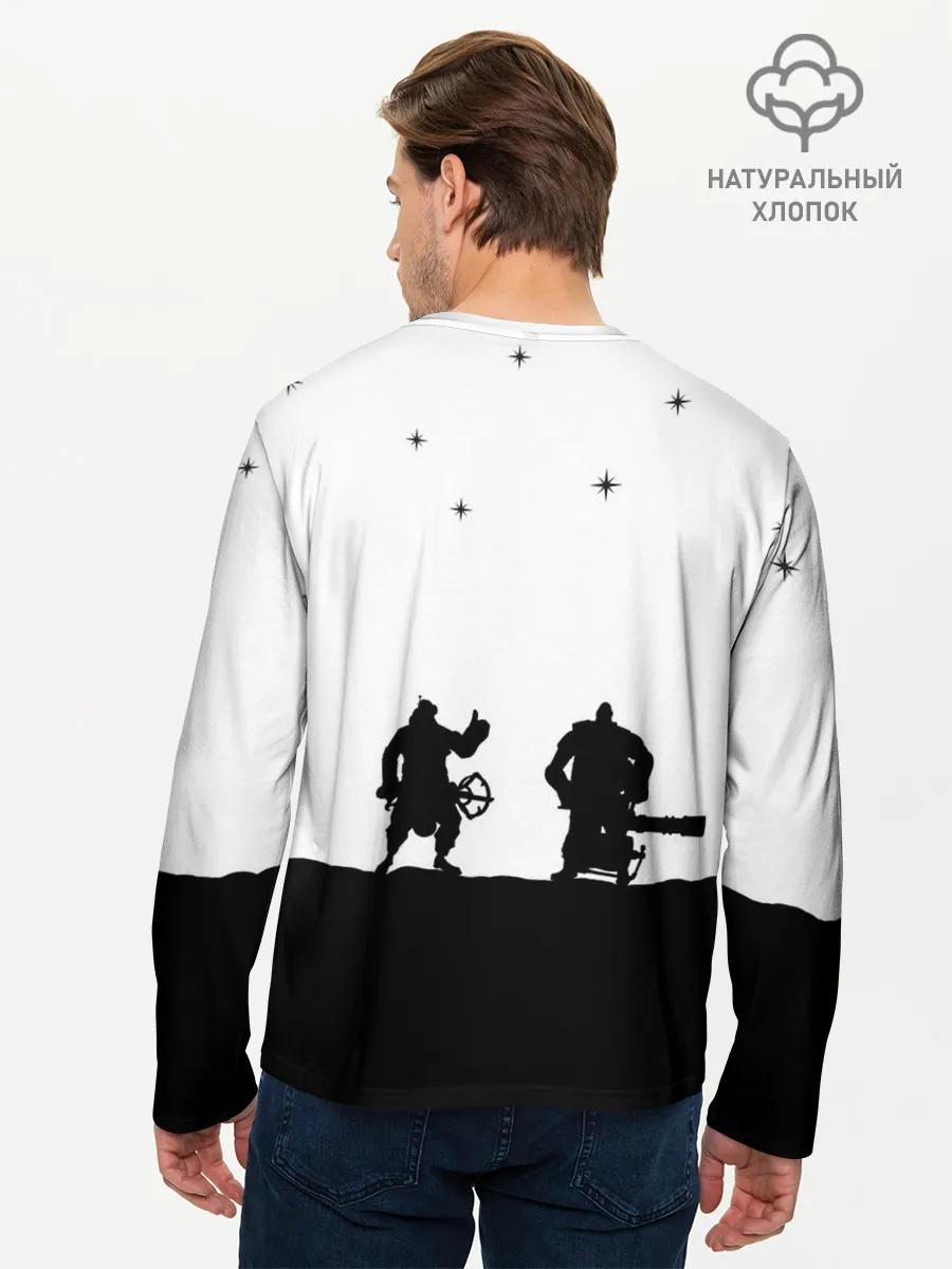 Мужской лонгслив базовый / Team Fortress 2