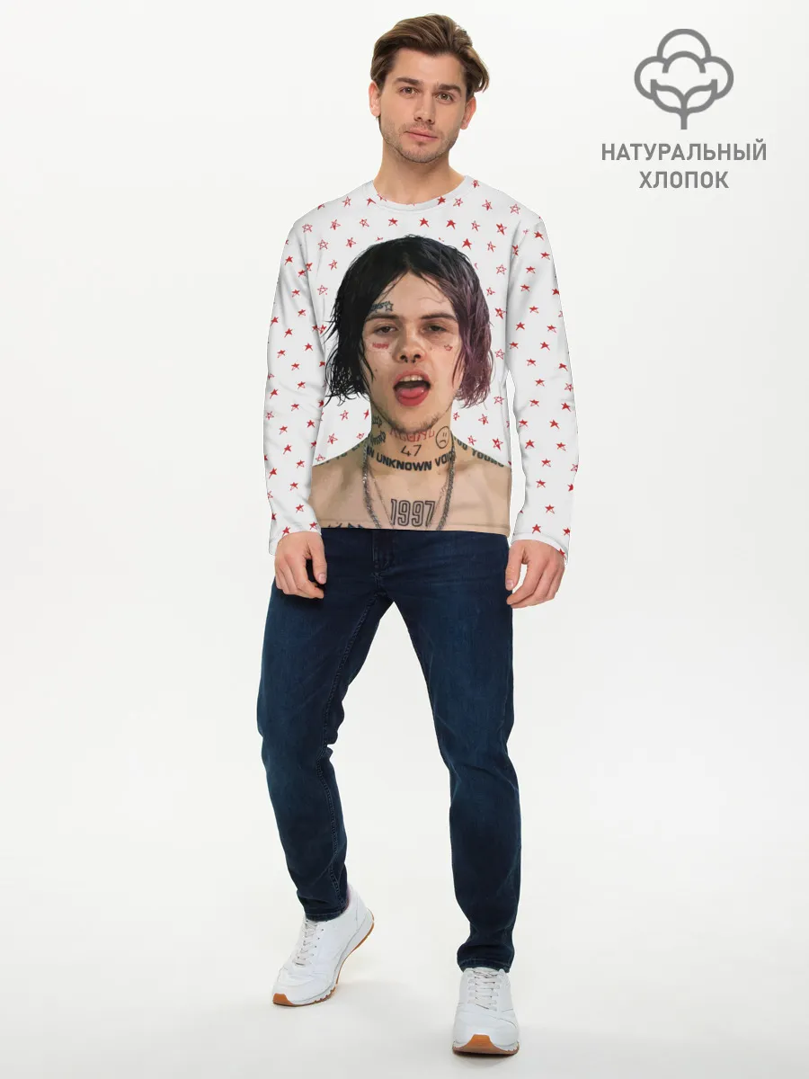 Мужской лонгслив базовый / ДЖИЗУС