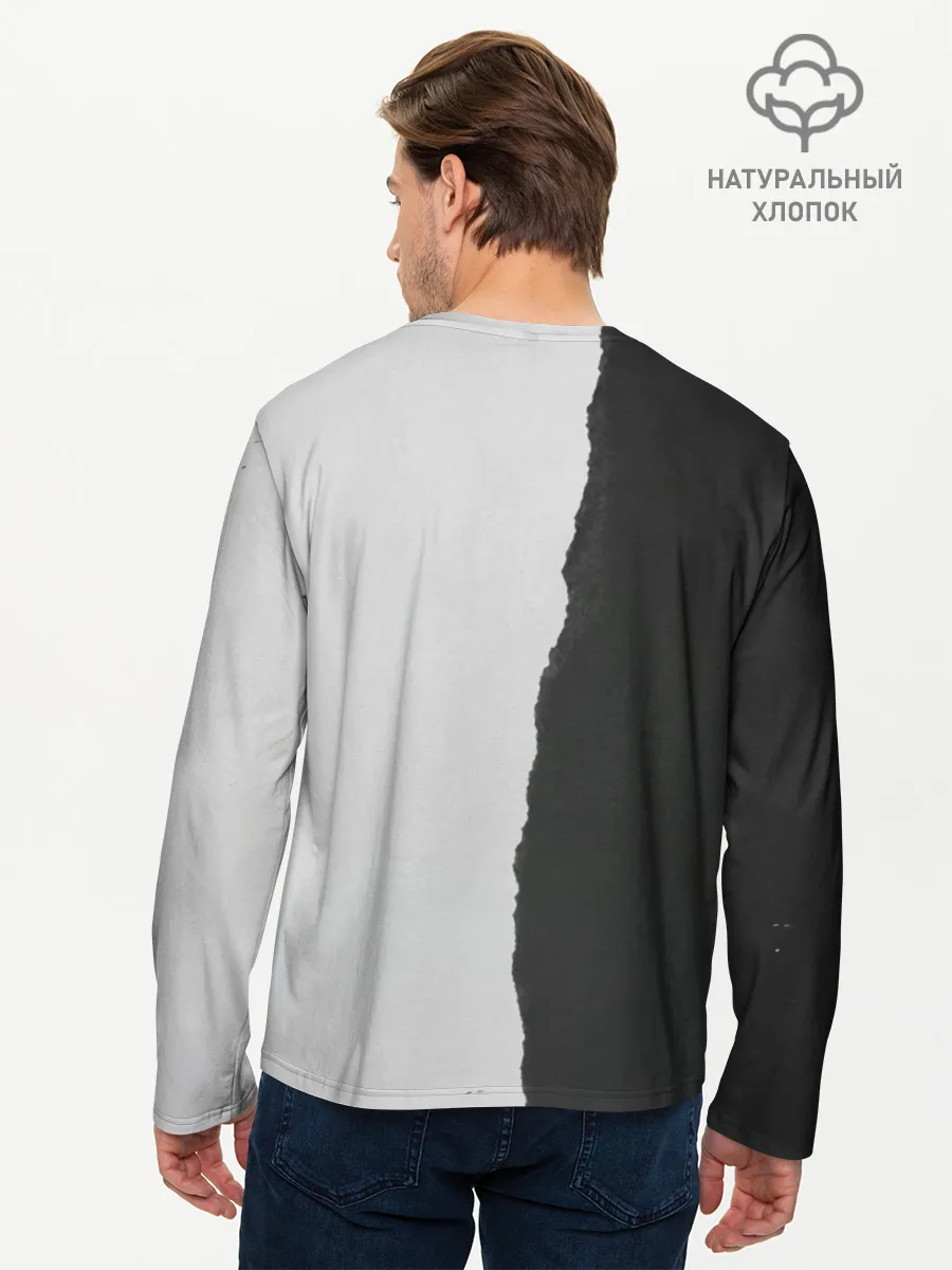 Мужской лонгслив базовый / ДЖИЗУС
